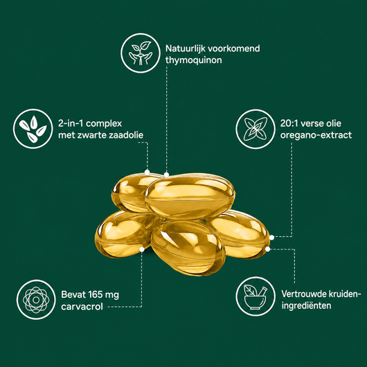 Pure Lune® Oregano Olie Softgels