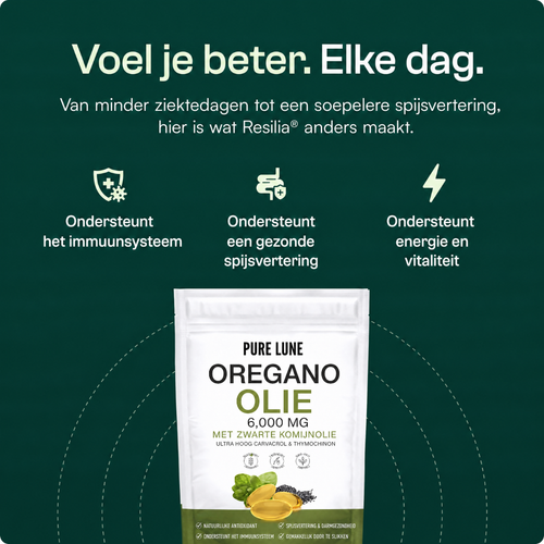 Pure Lune® Oregano Olie Softgels